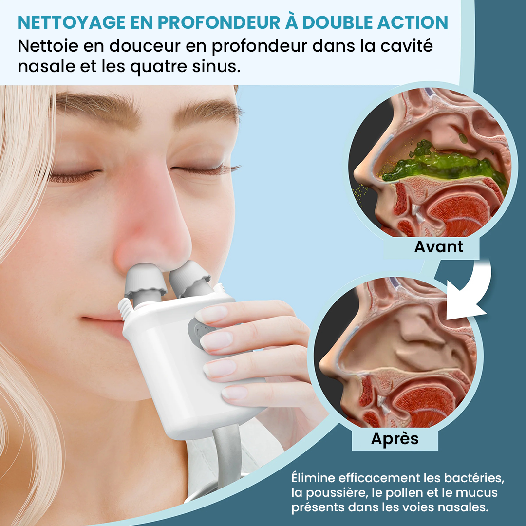 Nez Clair – Dispositif de Décongestion Nasale