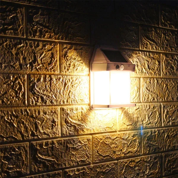 Lumière Murale Solaire LED avec Détecteur de Mouvement