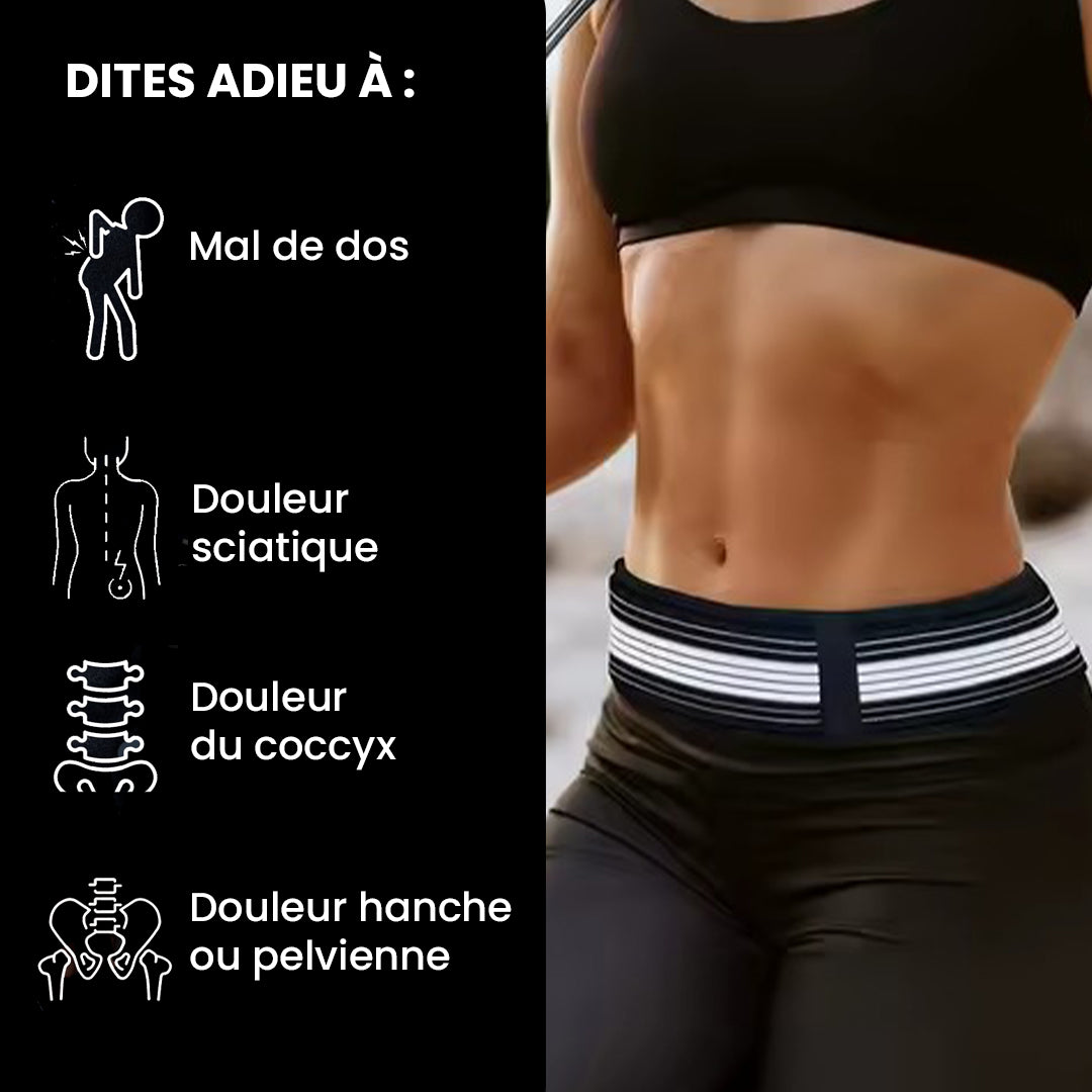 Ceinture – Contre la sciatique et les douleurs lombaires